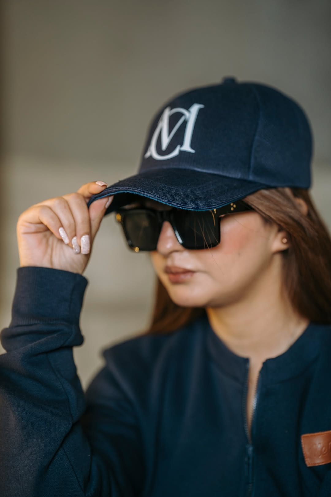 Dark Blue Fleece Tracksuit